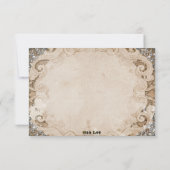 おとぎ華美話のストーリーブックウェディングRSVP 出欠カード (裏面)