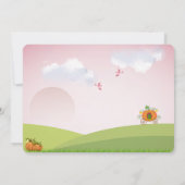 おとぎ話かぼちゃパッチプリンセスガールズ誕生日 招待状