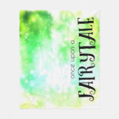 『おとぎ話に出て』 フリースブランケット (正面)