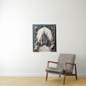 おとぎ話のお花の城 タペストリー (インサイチュ)