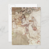 おとぎ話のためのアーサーRackham |のイラストレーション、Fa ポストカード (正面/裏面)