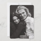 おとぎ話のようなシャンパンタワー手書き結婚式のご案内 招待状 (裏面)