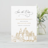 おとぎ話のようなスタイルの城 ~Once Upon A Time~ おとぎ話のようなウェディング セーブザデート (スタンド正面)