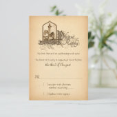 おとぎ話のような中世のお城　～Once Upon a Wedding～　出欠確認 出欠カード (スタンド正面)