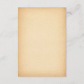 おとぎ話のような中世のお城 ~Once Upon a Wedding~ 出欠確認 出欠カード (裏面)