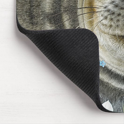 おとぎ話のアシカ海の花 マウスパッド (コーナー)