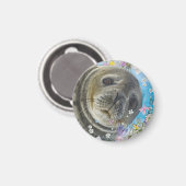 おとぎ話のアシカ海の花 マグネット (正面/裏面)