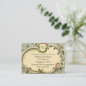 『おとぎ話のアンティーク華美結婚の情報』  エンクロージャーカード (スタンド正面)