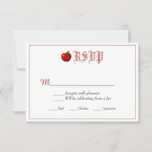 おとぎ話のウェディング招待状