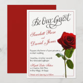 おとぎ話のウェディング招待状 招待状 (正面/裏面)