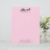 おとぎ話のウェディング 馬と馬車 レターヘッド (スタンド正面)