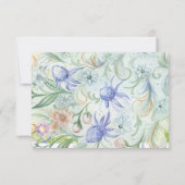 おとぎ話のガーデンウェディング招待状 招待状 (裏面)