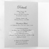 おとぎ話のキャリッジシルバー 三つ折りカード (内部最初)