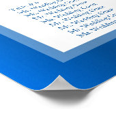 おとぎ話のキャリッジデザインの座席表 ポスター (角)