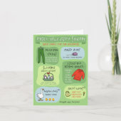 おとぎ話のギフトショップクリスマスユーモアのあるのショップおもしろい シーズンカード (正面)