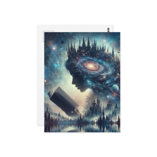 おとぎ話のクイーン読ズ ポストカード (正面/裏面インサイチュ)