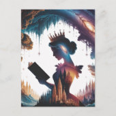 おとぎ話のクイーン読ズ ポストカード (正面)