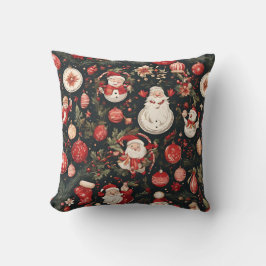 おとぎ話のクリスマスの飾葉り付け、花 クッション