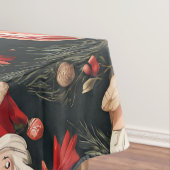 おとぎ話のクリスマスの飾葉り付け、花 テーブルクロス (インサイチュ)