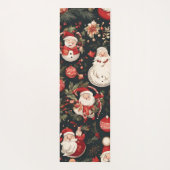 おとぎ話のクリスマスの飾葉り付け、花 ヨガマット (裏面)