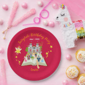 おとぎ話のストーリー 女の子の誕生日パーティー ペーパープレート (パーティー)