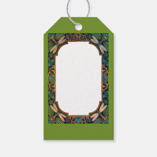 おとぎ話のトンボ ギフトタグ (正面)