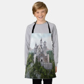 おとぎ話のドイツ城 エプロン (着用した状態)