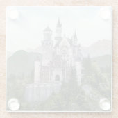 おとぎ話のドイツ城 ガラスコースター (裏面)