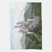 おとぎ話のドイツ城 キッチンタオル (縦)