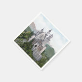 おとぎ話のドイツ城 スタンダードカクテルナプキン (角)