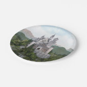 おとぎ話のドイツ城 ペーパープレート (アングル)