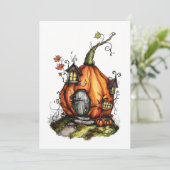 おとぎ話のパンプキンハウス 招待状 (スタンド正面)