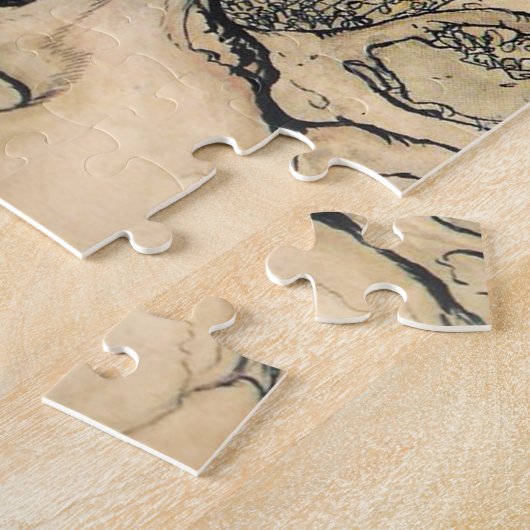 おとぎ話のプリンセスおよび木の小妖精や小人のパズル ジグソーパズル (側面)