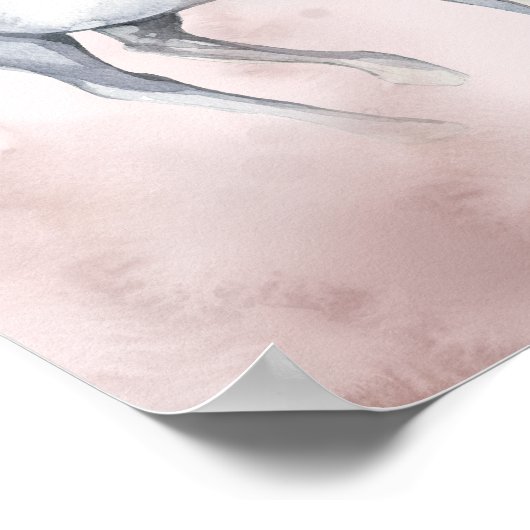 おとぎ話のプリンセスとUnicorn of Forest Castle ポスター (角)