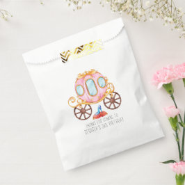 おとぎ話のプリンセスの誕生日パーティーのお菓子袋 フェイバーバッグ
