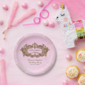 おとぎ話のプリンセスの誕生日パーティー ペーパープレート (パーティー)
