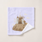 おとぎ話のプリンセスタオルの名前セット バスタオルセット (ウォッシュタオル)