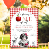 おとぎ話のプリンセスフェレストワンオールワンバースデー 招待状