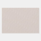 おとぎ話のラブセット、トロピカルロマンスギフトラップ ラッピングペーパーシート (正面)