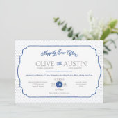 おとぎ話のロマンス ウェディング 招待状 (スタンド正面)