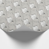 おとぎ話のヴィンテージのシンデレラの包装紙 ラッピングペーパー (角)