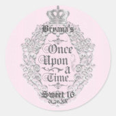 おとぎ話のヴィンテージを一度Aに…パーティーシール ラウンドシール (正面)