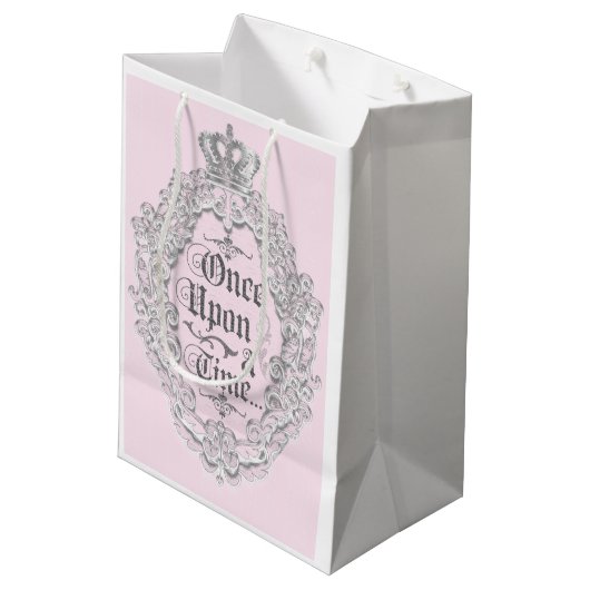 おとぎ話のヴィンテージワンオンザタイム抱き枕 ミディアムペーパーバッグ (裏面アングル)