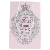 おとぎ話のヴィンテージワンオンザタイム抱き枕 ミディアムペーパーバッグ (裏面)