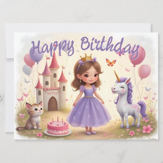 おとぎ話の世界での魔法の誕生日 (正面)
