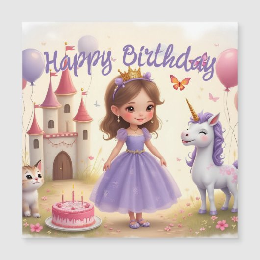 おとぎ話の世界での魔法の誕生日 (正面)