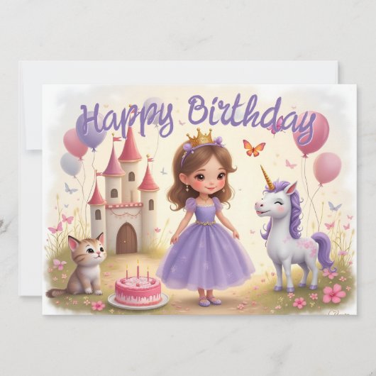 おとぎ話の世界の魔法の誕生日 (正面)