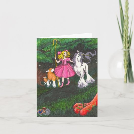 おとぎ話の世界空白の- カード (正面)