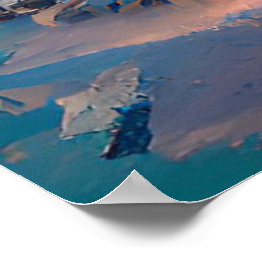 おとぎ話の世界，冬の城，雪の城，クリスマス ポスター (角)