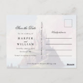 おとぎ話の写真の日付を保存 ポストカード (裏面)